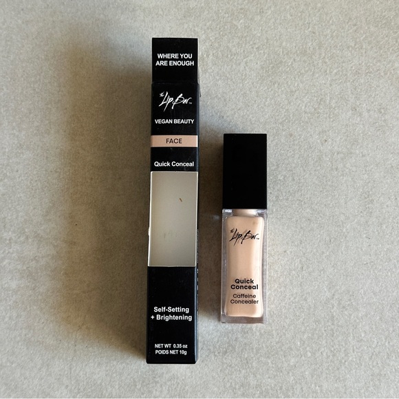 The Lip Bar Quick Conceal Caffeine Concealer - Ivory Self-Setting & Brightening - Picture 1 of 4